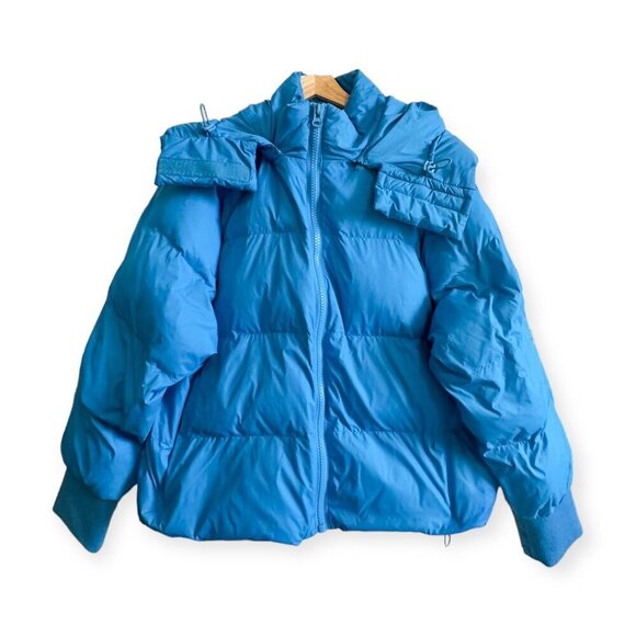 Essentiel Antwerp Wakeboard Blue Puffer jacket, Size 44 EU/US 12 - Picture 3 of 16